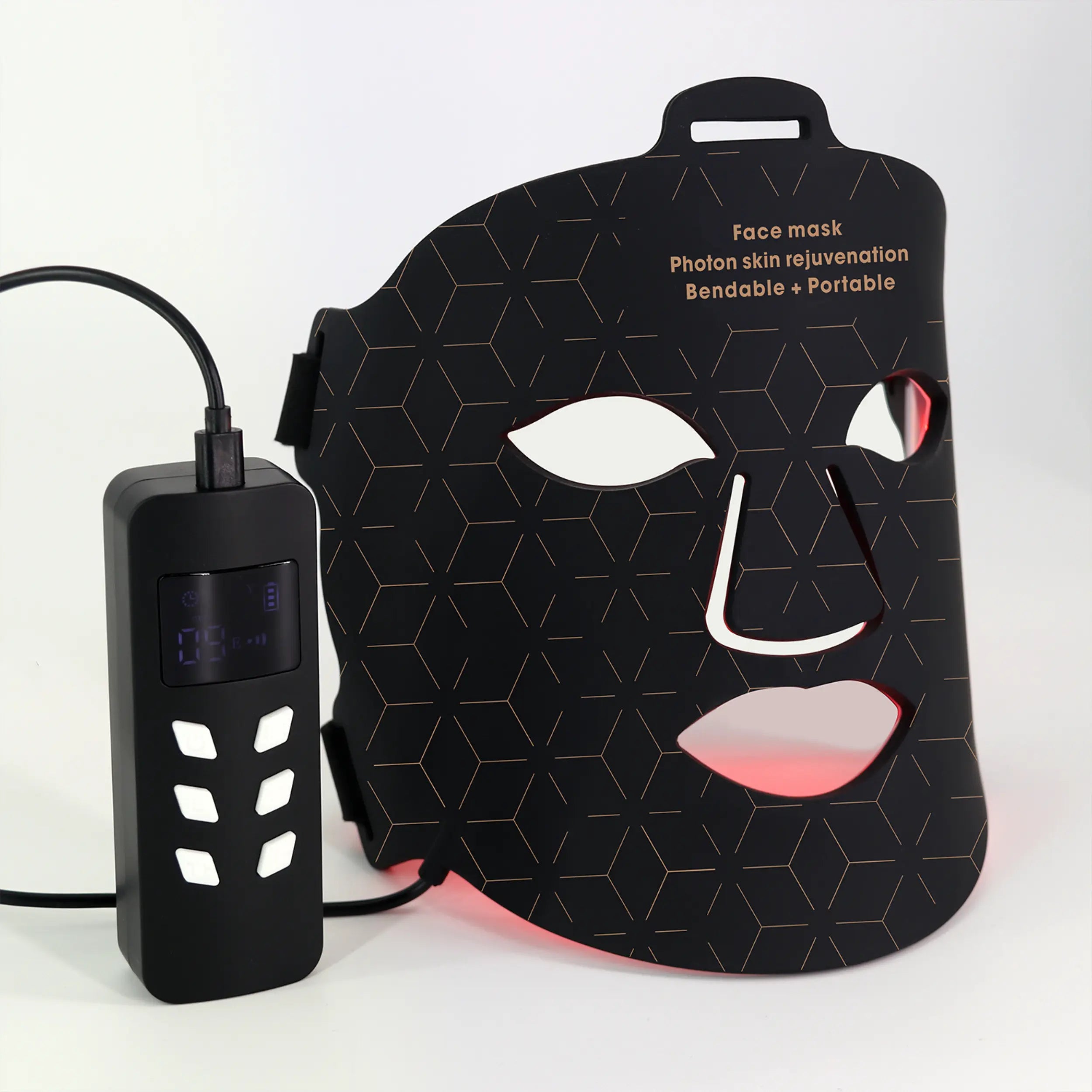 Advanced Red and Near Infrared LED Therapy Mask