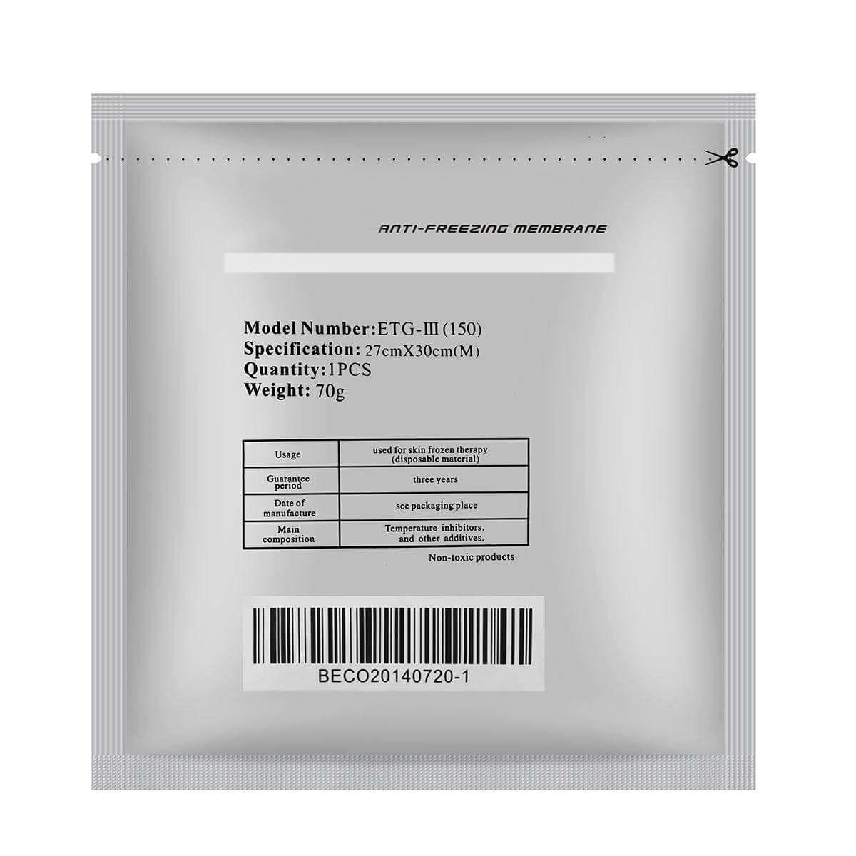 Anti-freeze Membrane 2